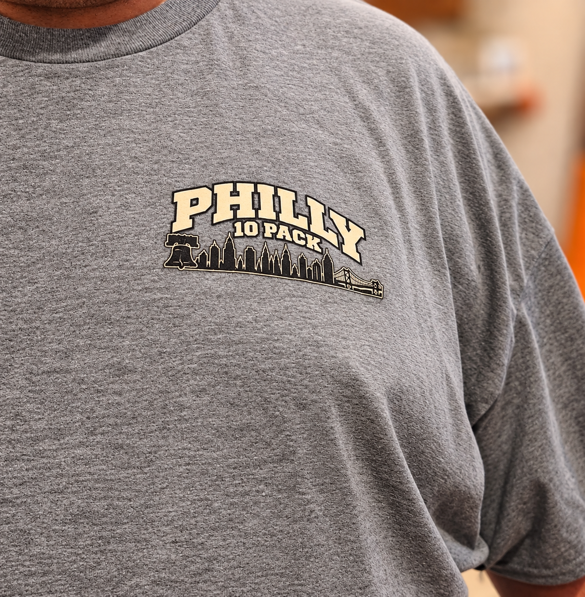 Philly 10-Pack - Heavyweight Unisex Crewneck T-shirt | Gildan® 5000 White