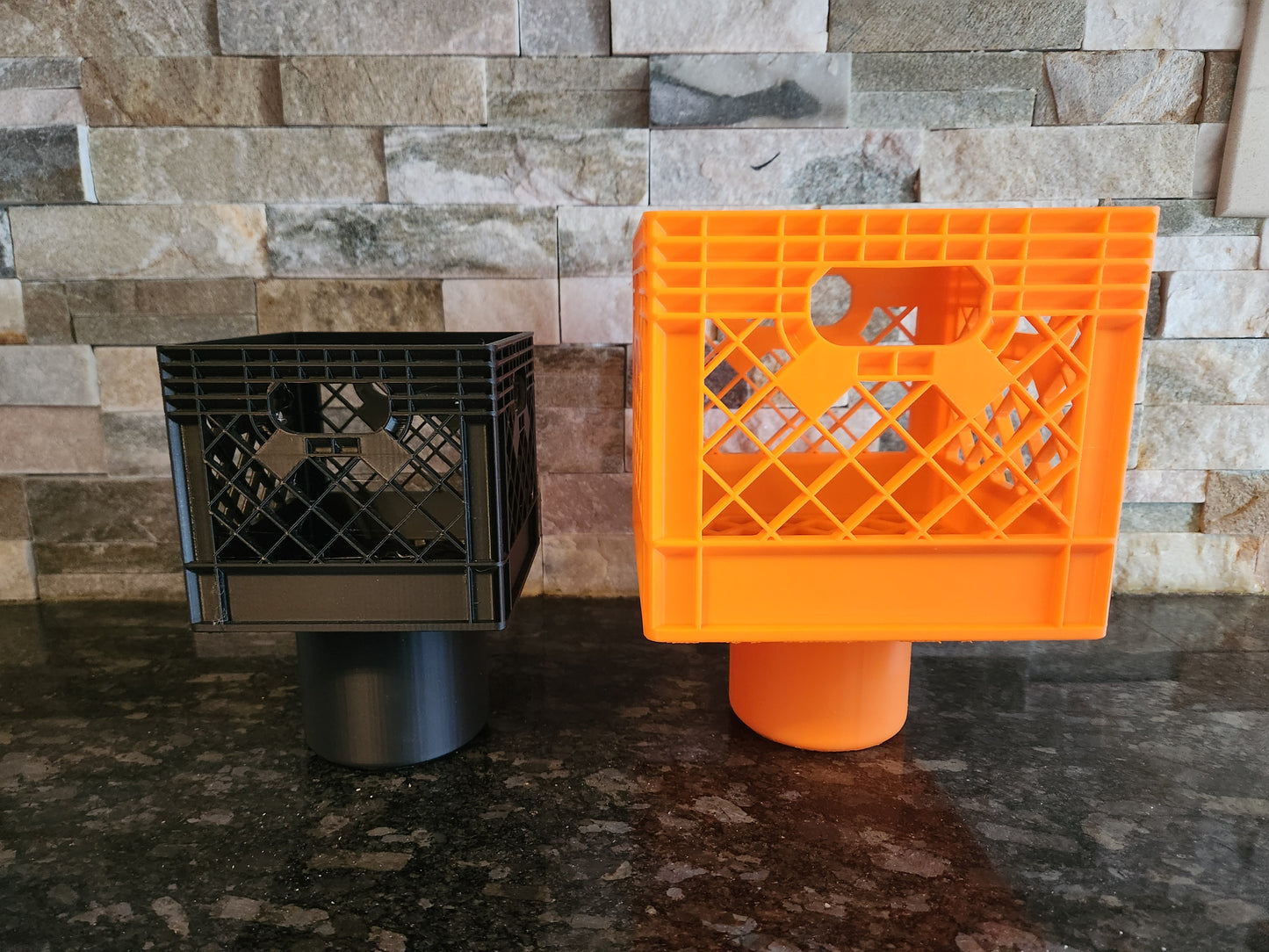 Customizable 3D Printed 1/2 Gallon Container Holder - Choose Your Color!