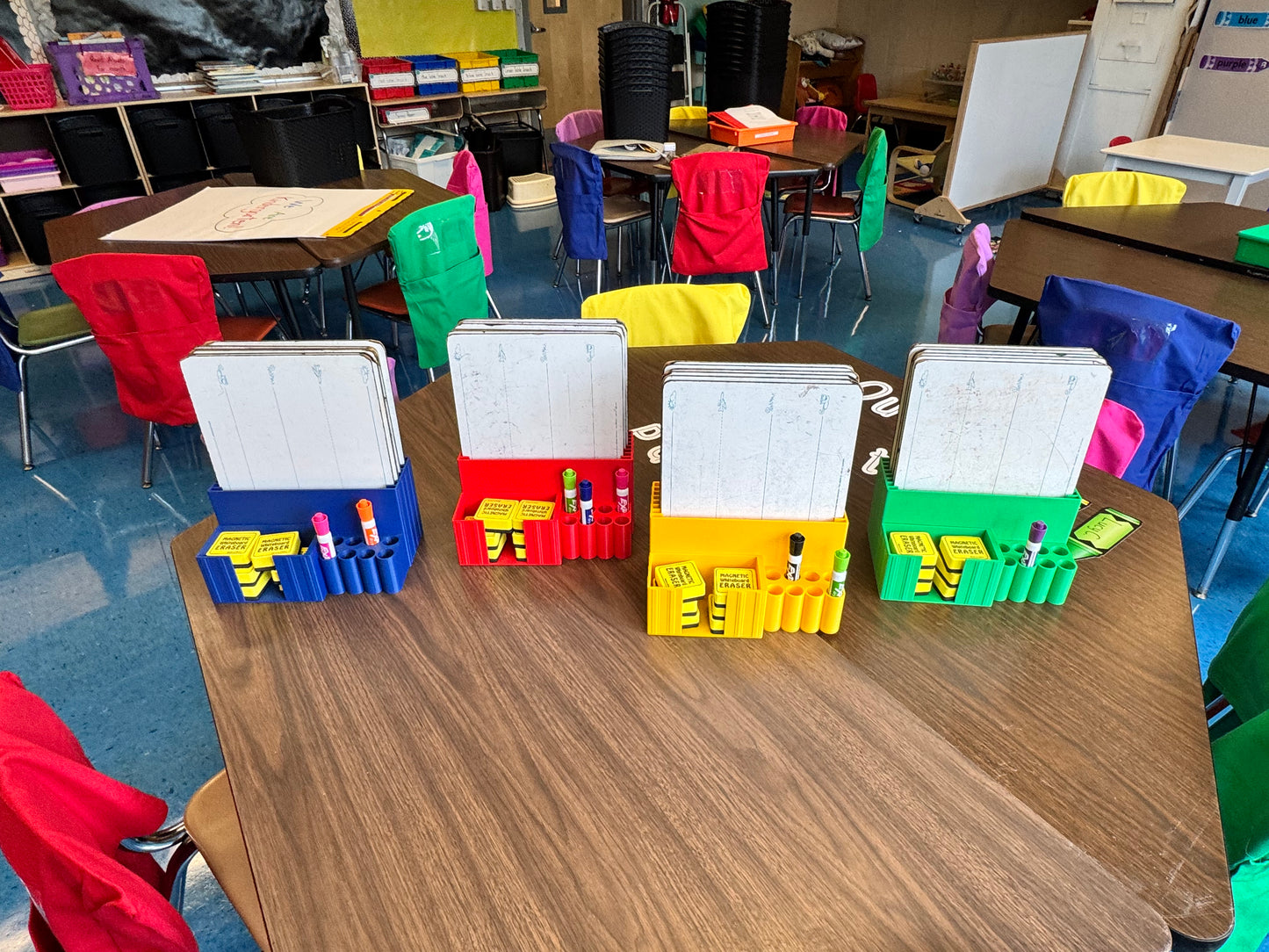 3D Printed Classroom Whiteboard Organizer