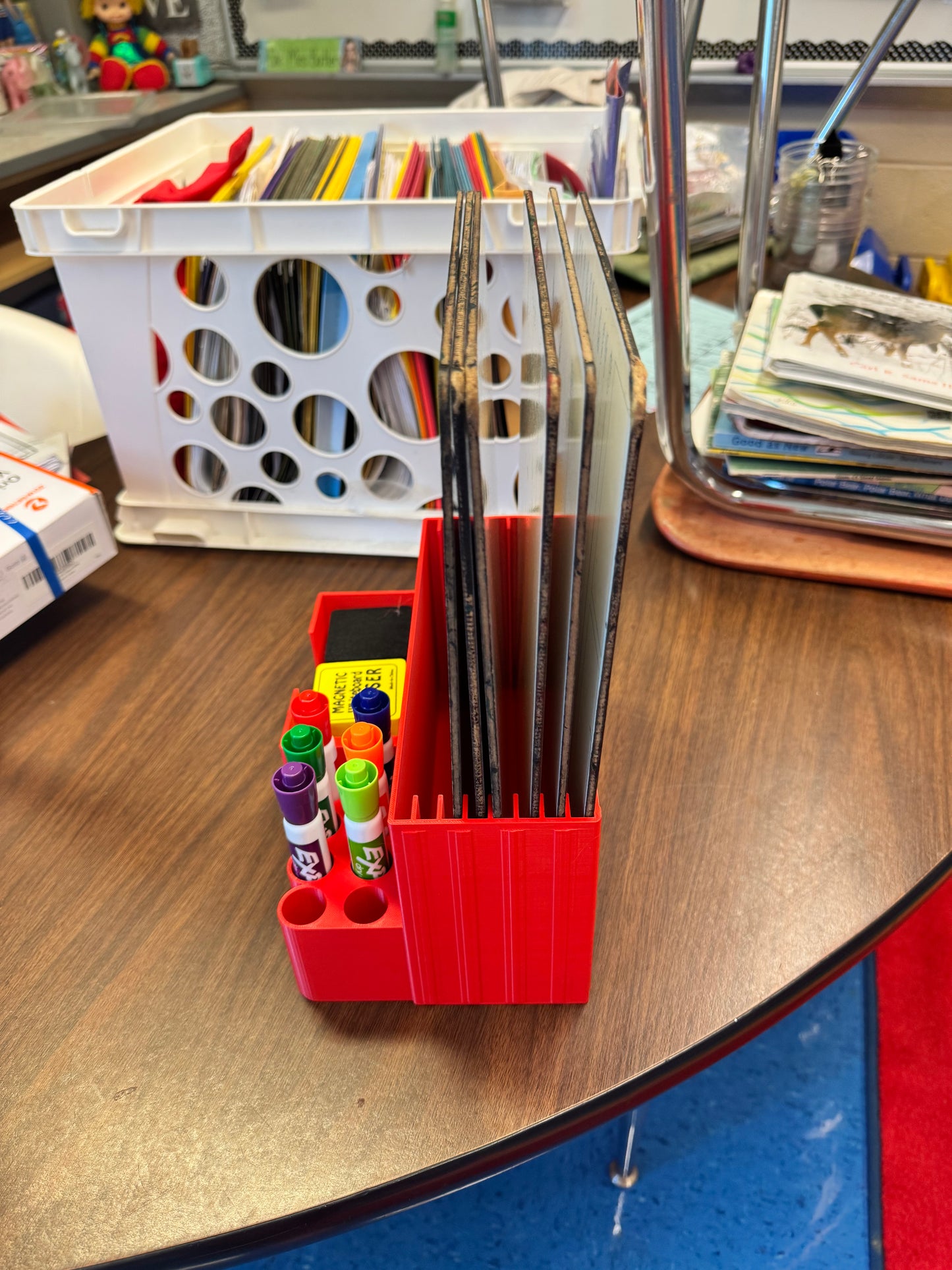 3D Printed Classroom Whiteboard Organizer