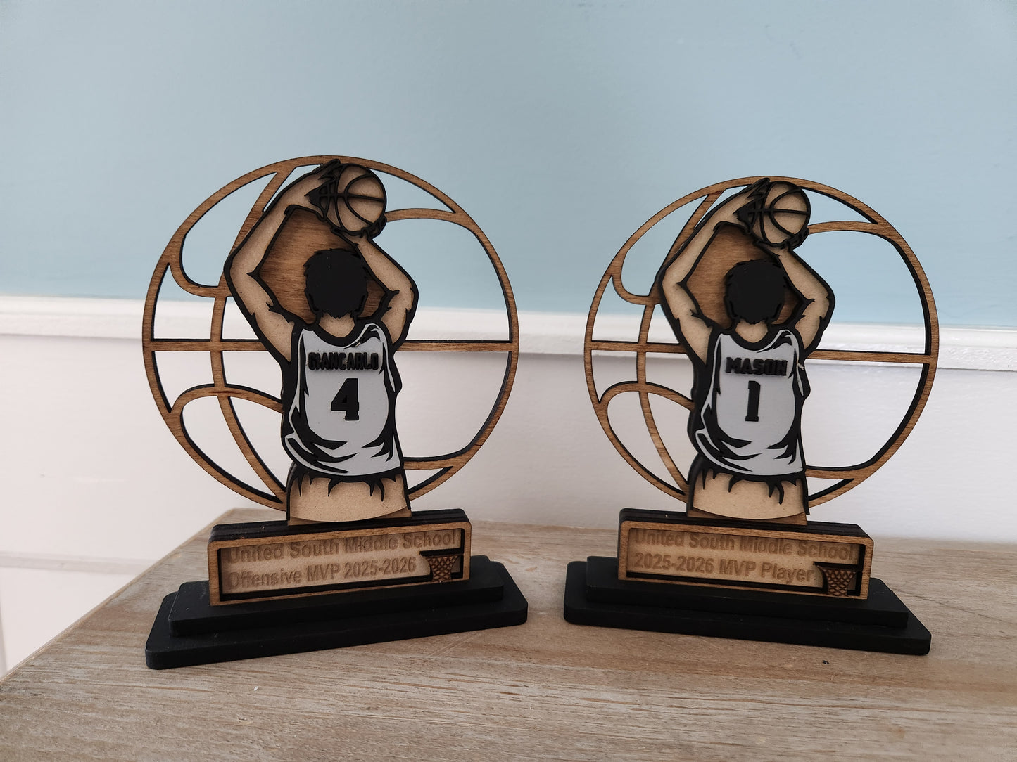 Personalized Basketball Team/Player Trophy Award