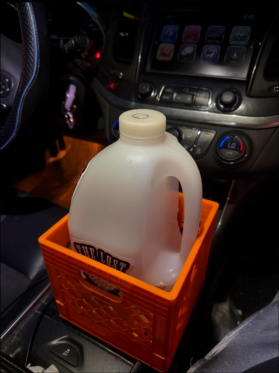 Customizable 3D Printed 1/2 Gallon Container Holder - Choose Your Color!
