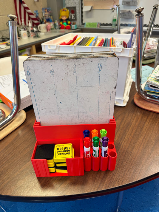 3D Printed Classroom Whiteboard Organizer