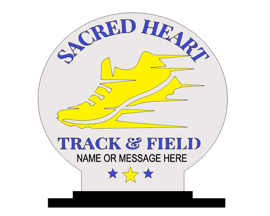 Track and Field Personalized Trophy and Award